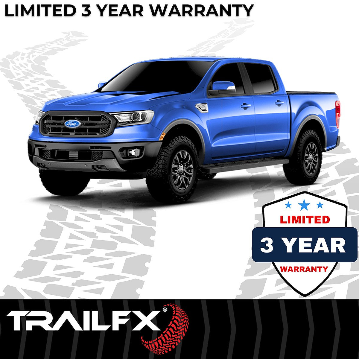 TrailFX Running Boards & Nerf Bars A4020B product image 8