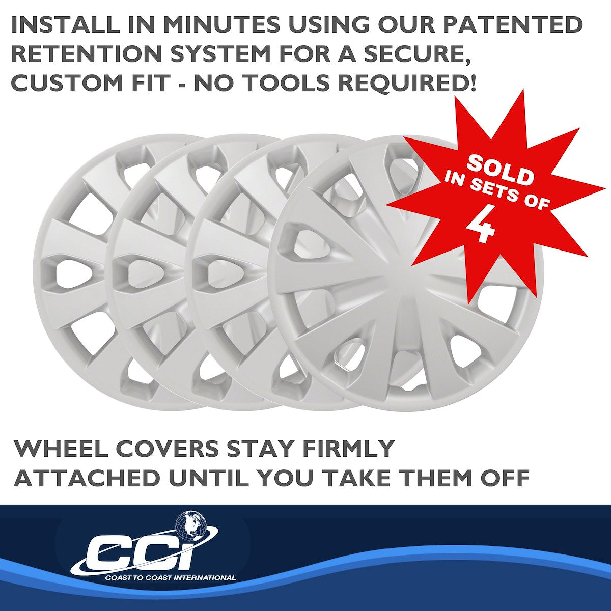 Coast2Coast Universal Wheel Covers 49615S product image 4