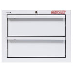 Weather Guard Van Storage System Cabinet, 21 in Width x 17 in Height x 16 in Depth, 2 Drawers, White ARMOR TUF  Powder Coated Steel - 902-3-01