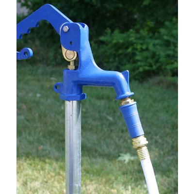 Camco Fresh Water Hose Connector, Plastic/Brass, Complies With CA and VT Regulations For Brass Content - 22484
