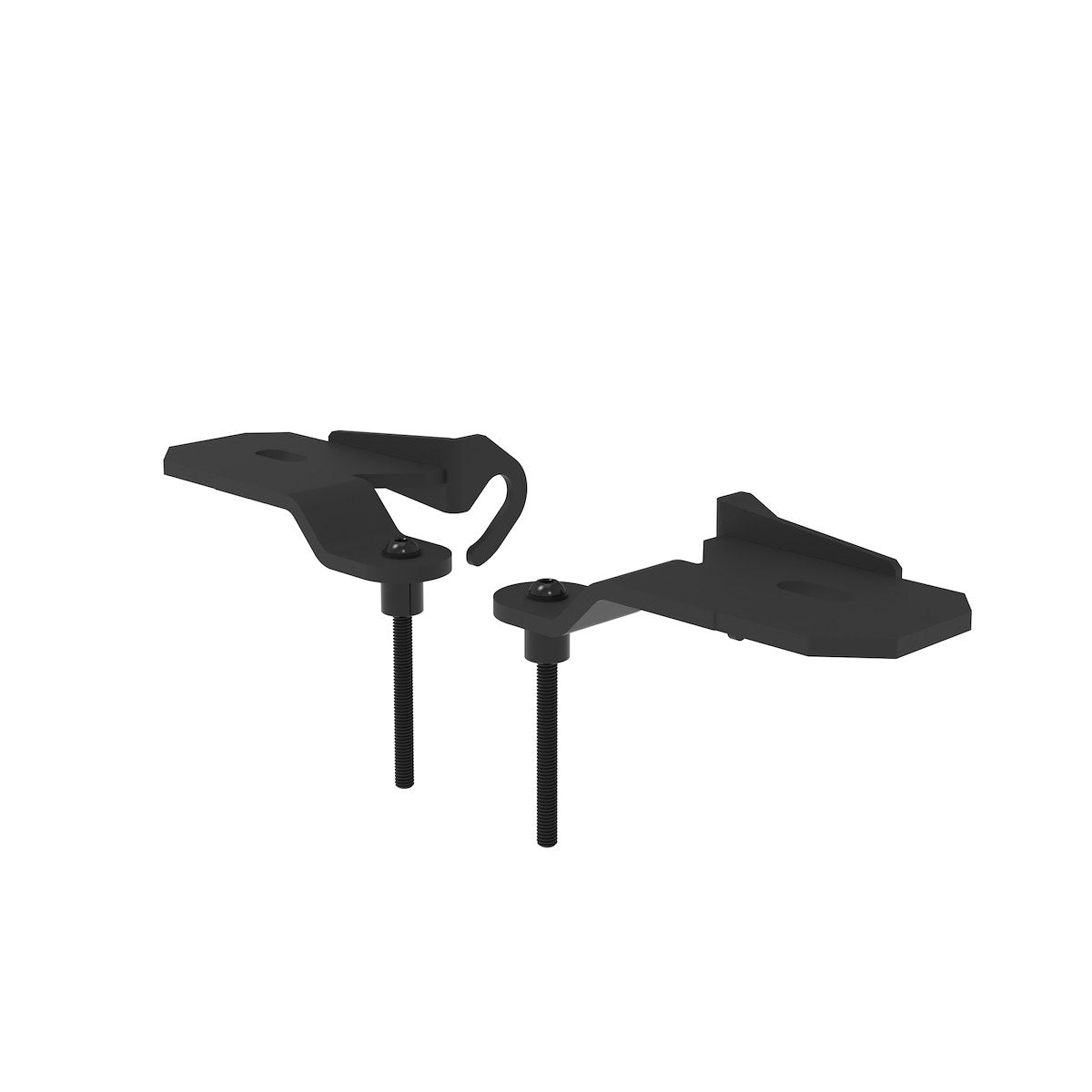 KC HiLiTES Light Bar Mounting Kit, Black, Steel - 7334