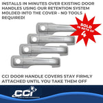 Coast2Coast Door Handle Covers CCIDH68579B product image 3