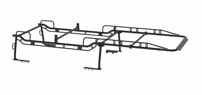 Holman Ladder Rack, 1700 lb Capacity, 22 in Height, Black - 2SSF8C