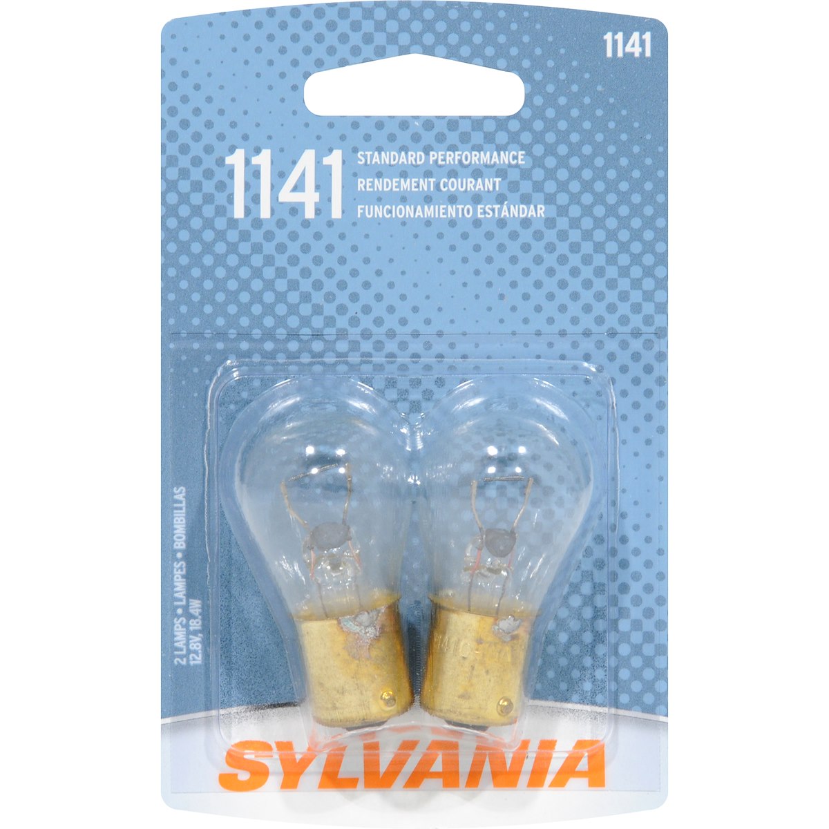 Sylvania Silverstar Backup Light Bulb, 1141, Set Of 2 - 1141.BP2