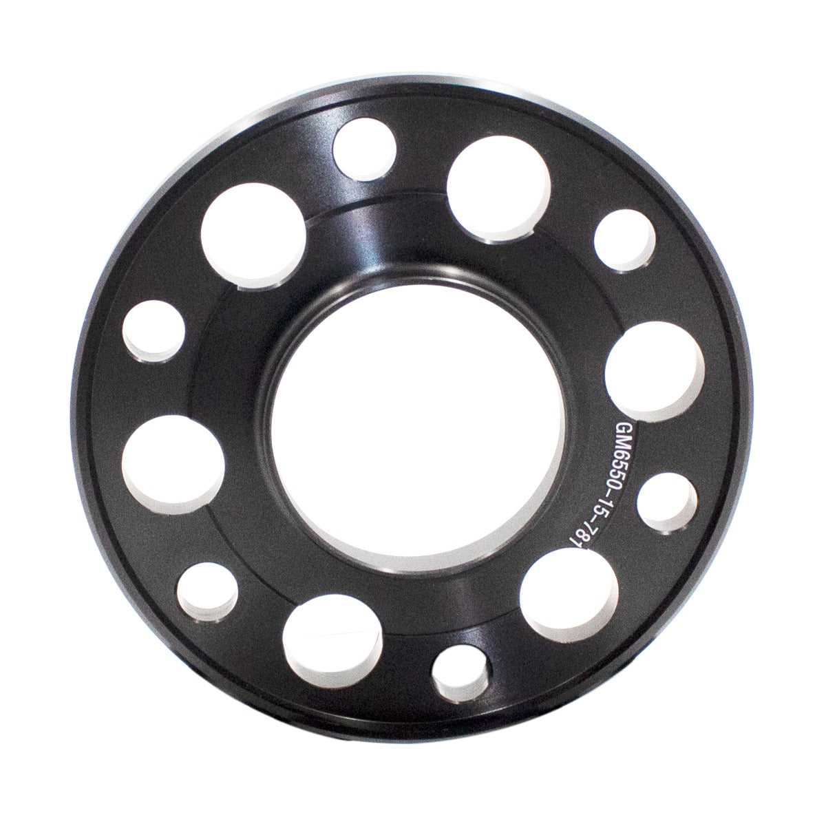 Coyote Wheel Accessories Wheel Spacer, 6 x 139.7 Millimeter/6 x 5.50 in Bolt Pattern, 15 Millimeter/0.60 in Thickness, Anodized Black - GM6550-15-781