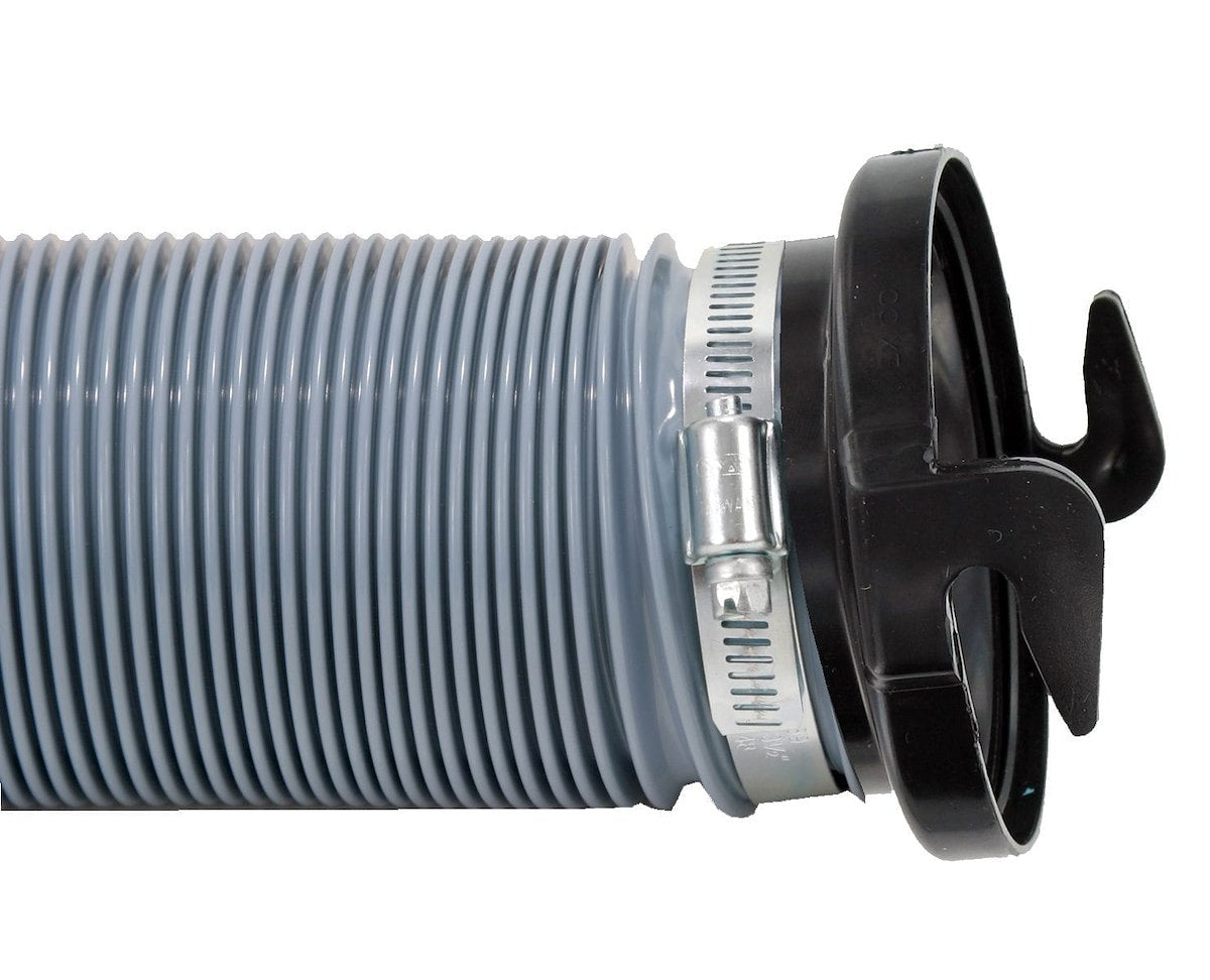 Valterra Sewer Hose Connector, 3 in Straight, Black - T1024