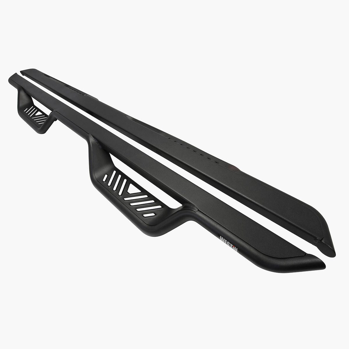 Westin Nerf Bar, 1-1/2 in Mandrel Bent, Textured Powder Coat, Black - 20-11955