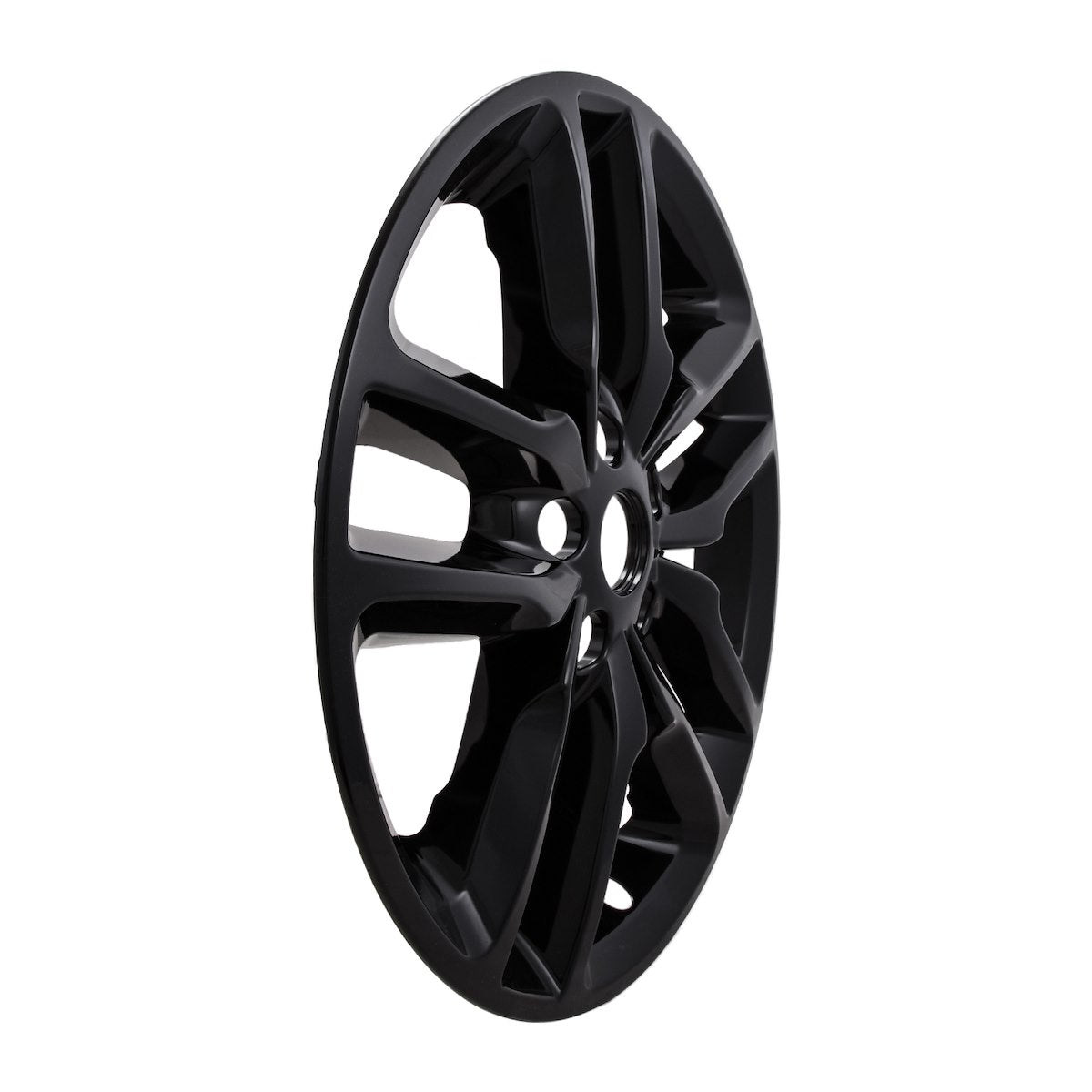 Coast2Coast Wheel Skin, 20 in, 5 Double Spokes, Gloss Black, Set Of 4 - IMP484BLK