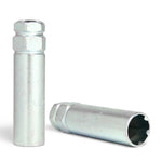 Gorilla Lug Nut Socket, 0.90 in Lug Diameter For Duplex Lugs, 6 Spline, 13/16 in And 7/8 in Wrench Size - 1378SD-KEYB