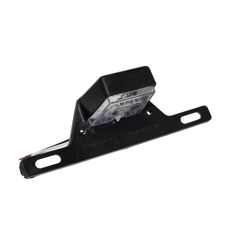 Creative Products License Plate Light, Incandescent, With Black Molded Bracket - CMD-003-70B