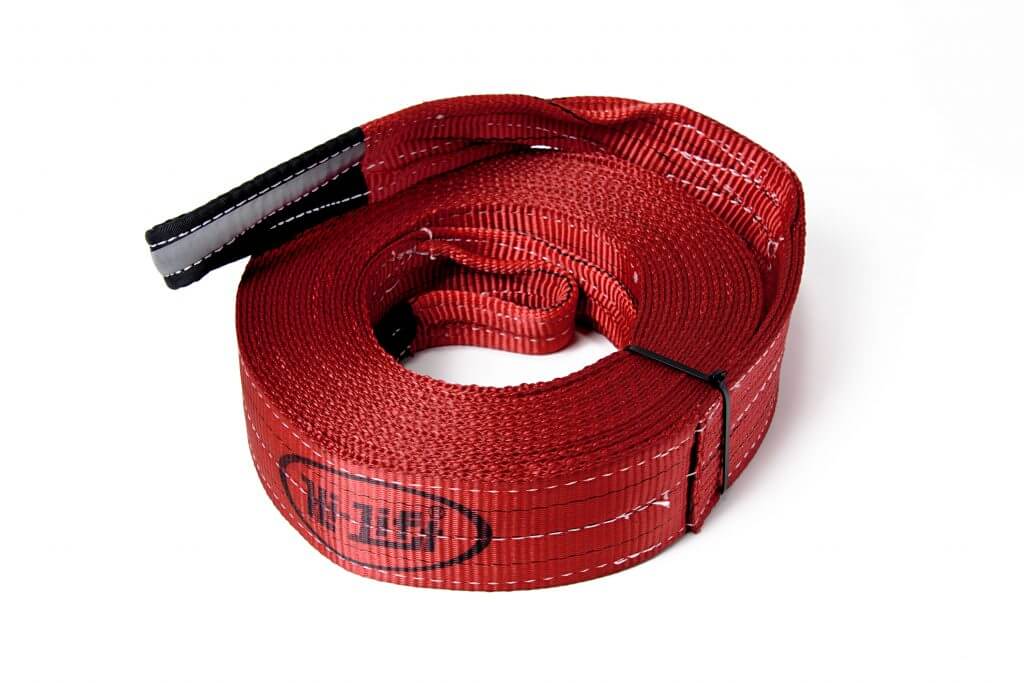 Hi-Lift Recovery Strap, 3 in Width x 30 ft Length, 30000 lb Capacity, Red - STRP-330