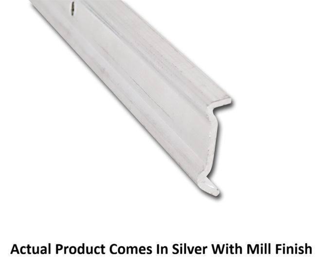 AP Products Trim Molding, 13/16 in Width x 3/16 in Thickness x 14 ft Length, Aluminum - 021-59803-14