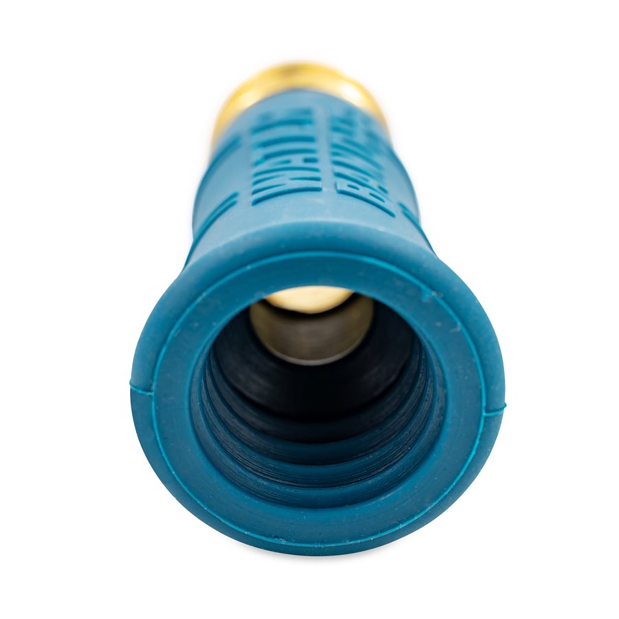 Camco Fresh Water Hose Connector, Plastic/Brass, Complies With CA and VT Regulations For Brass Content - 22484