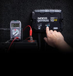 NOCO Battery Charger, For 12 V Batteries, 2 Bank Onboard Charger/10 amp Per Bank, 120 To 240 V AC/50 To 60 Hz - GENPRO10X2