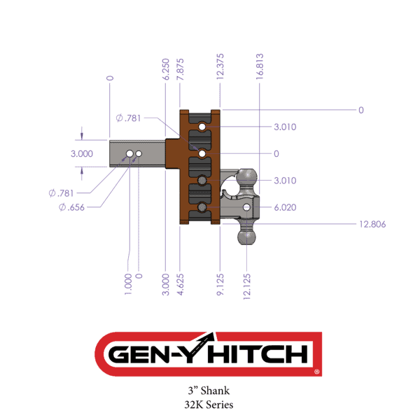 GEN-Y Hitch Adjustable Ball Mounts GH-1623 product image 6