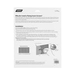Camco Bug Screen - RV Appliance, For Use With Suburban 10/12/16 gal, 9-3/4 in Length x 7-3/8 in Width x 1-5/16 in Depth, Stainless Steel - 42146