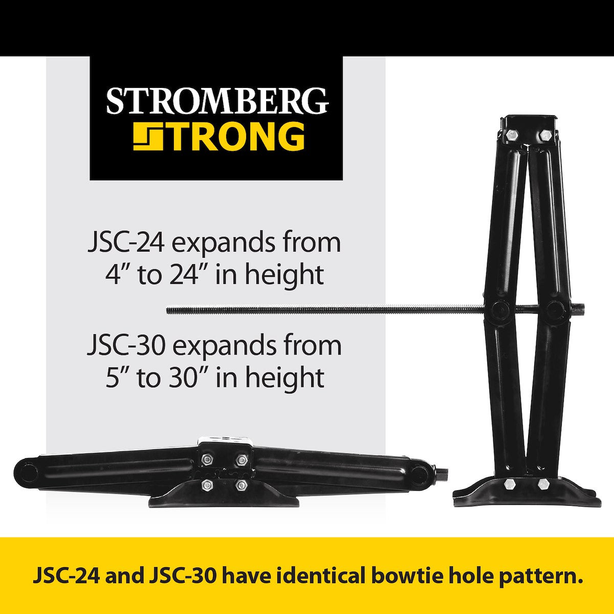 Stromberg Carlson Trailer Tongue Jack Crank, Steel - JCH-1