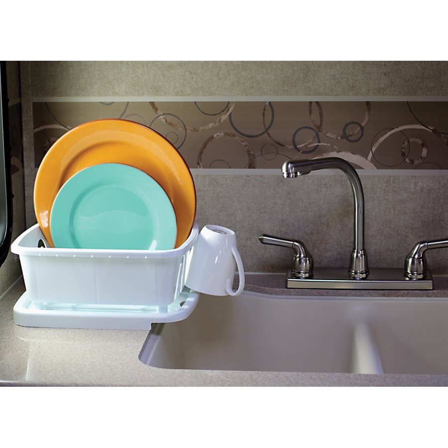 Camco Dish Drainer, White - 43511