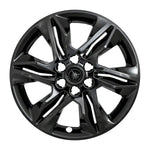 Coast2Coast Wheel Skin, 18 in, 6 Split Spokes, Gloss Black, Set Of 4 - IWCIMP438BLK