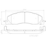 Brembo Brake Pads P18039N product image 3