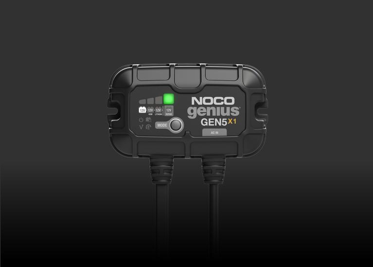 NOCO Battery Charger, For 12 V Batteries, 1 Bank Onboard Charger, 120 To 240 V AC/50 To 60 Hz - GEN5X1