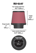 K&N Air Filter Elements RU-5147 product image 6