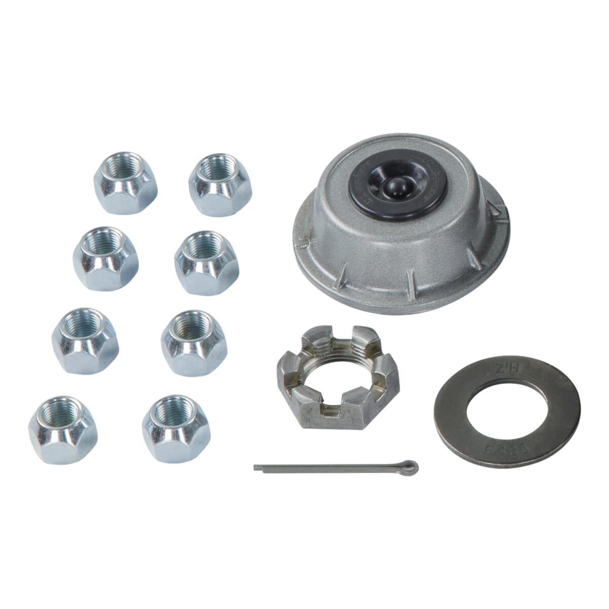 Lippert Trailer Brake Hub and Drum for 7,000 lb Axle, 8 x 6.5 in - 2024013260