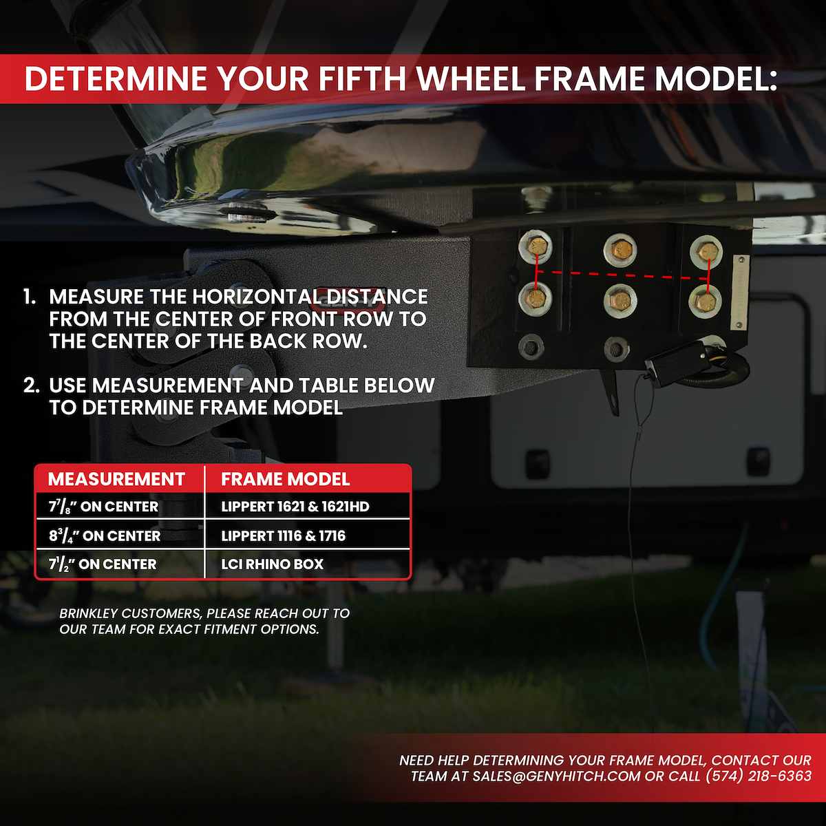 GEN-Y Hitch Fifth-Wheel Hitch Frames GH-8102 product image 4