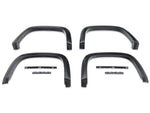 Husky Liners Fender Flare, 5 in Front/1 in Rear Tire Coverage, Black, 5 in Flare Height, Set Of 4 - 2803909