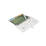 Camco Tablecloth Clamp, For Tables Up To 1-1/2 in Thick, White, Package of 4, Set of 4 - 51077