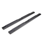TrailFX Nerf Bar, TrailFX A4 Series, 4-1/2 in Hexagonal Straight, Titanium Black - AL4012B