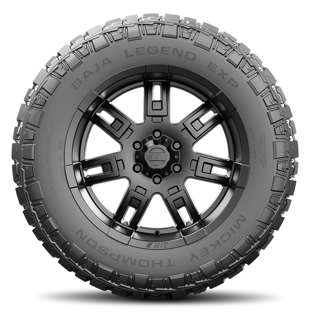Mickey Thompson Tire, LT265 x 70R18 (Metric)/33 x 10.50R18 (Non Metric), Steel Belted, Raised White Letter - 331063003
