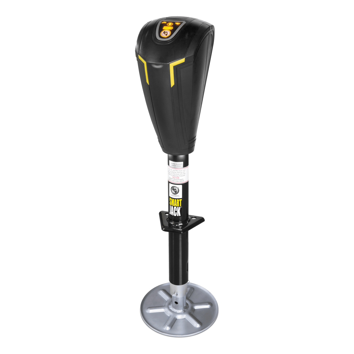 Lippert Trailer Tongue Jack, 3500 lb Capacity, 18 in Stroke, Black - 643589