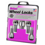 McGard Wheel Access Wheel Lock, 12 Millimeter x 1.25 Thread Size, 60 degree Conical, Acorn Lug Use With Steel/Aluminum Wheels, Pack of 4 - 27361