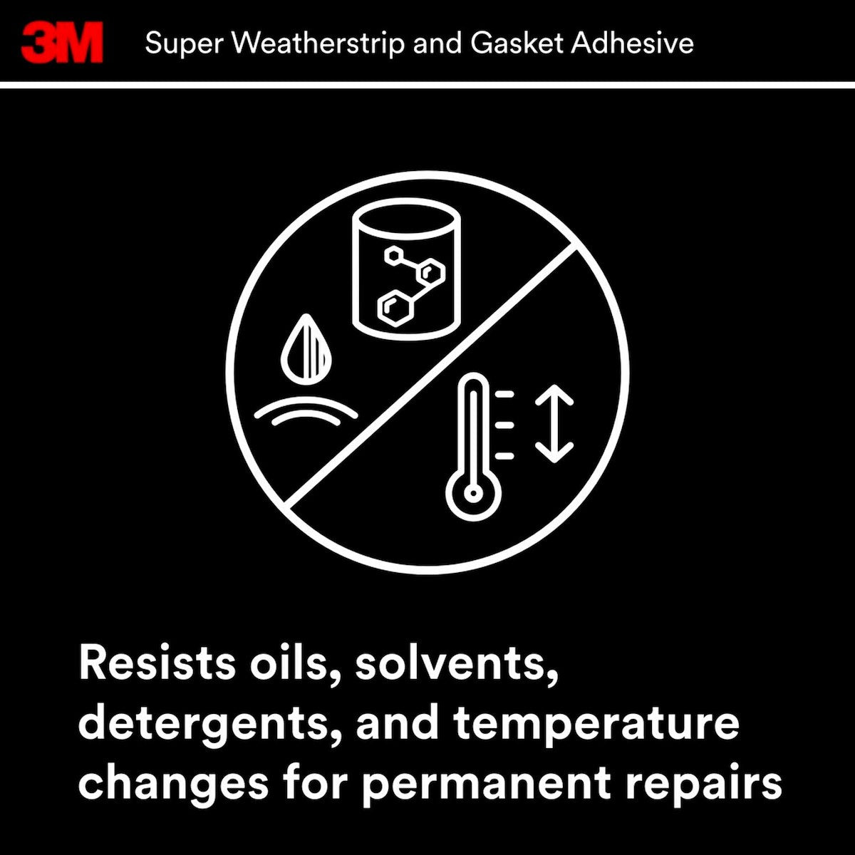 3M Adhesive Sealant, 2 Fluid oz Tube - 08581