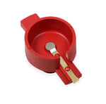 MSD Ignition Distributor Cap and Rotor Kit, For Use With GM V8 EFI Distributors With External Coil, Red - 8406