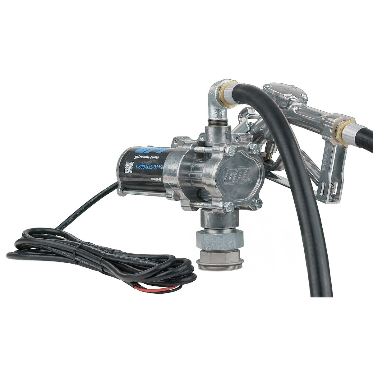 GPI Liquid Transfer Tank Pump, EZ-8, 12 V AC, Up To 8 gal Per Minute - 137100-05