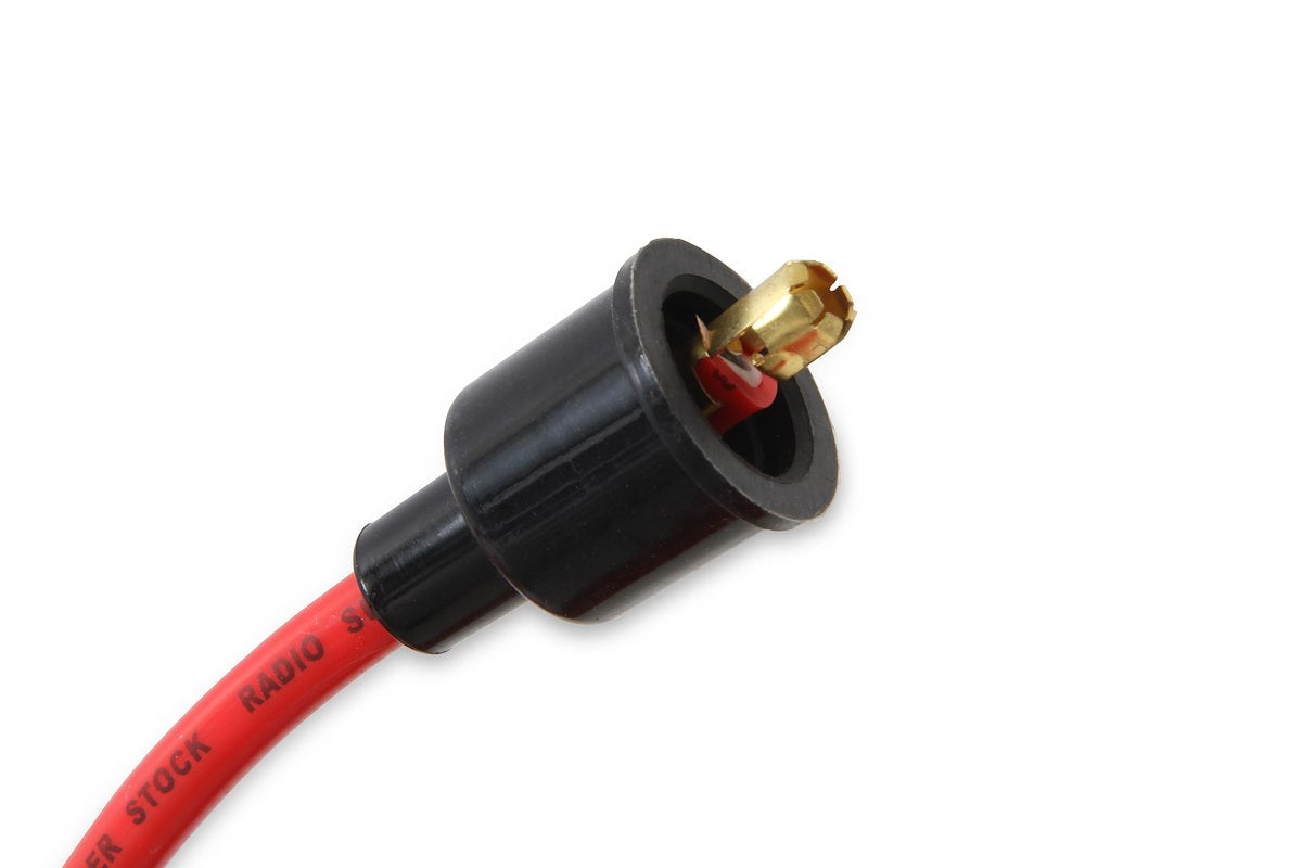 ACCEL Ignition Spark Plug Wire Set, Super Stock 4000 Series, Unassembled, Red - 4040R