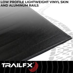 TrailFX Tonneau Cover, Black Vinyl With Aluminum Rails - TFX1213