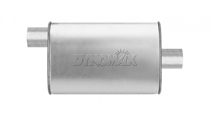 Dynomax Exhaust Muffler, 14 in Body/18-1/2 in Overall Length - 17731