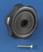 Strybuc Window Crank Knob, 7/8 in Shaft, Black - 743CE BLK