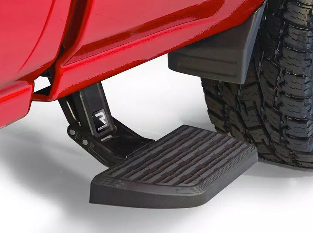 AMP Research Truck Step, BedStep 2, 300 lb Weight Capacity, Black - 75413-01A