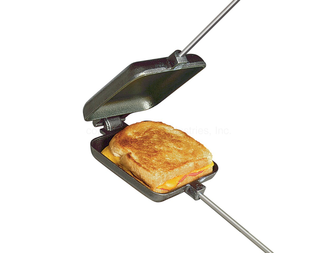 Rome Industry Campfire Cookware, 4-1/4 in x 4-1/2 in Head, 28 in Overall Length, 3.10 lb Weight - 1705