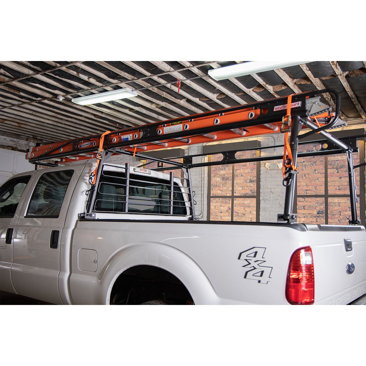 Weather Guard Headache Rack, Matte Black, Steel, Only Works WIth Weatherguard 1275-52-02 - 1059-52-01