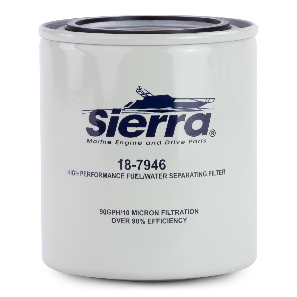 Sierra Marine Fuel Water Separator Filter, Marine Series, 10 Micron Element, 90 GPH - 18-7946