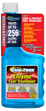 Star Brite Fuel Additive, Treats Up To 256 gal, 16 oz Bottle - 093016
