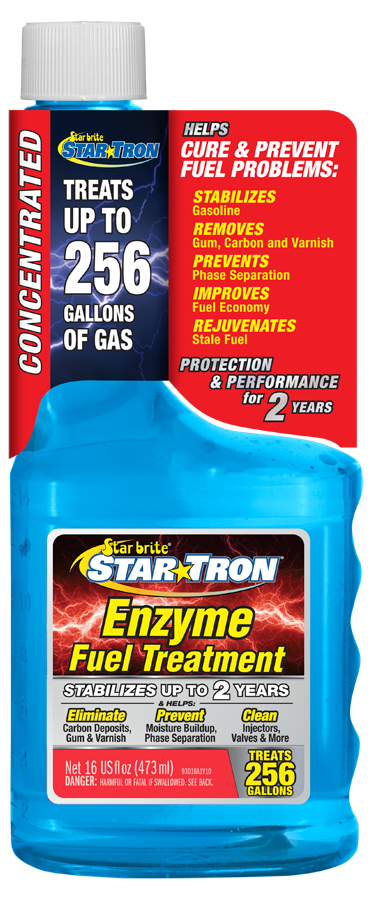 Star Brite Fuel Additive, Treats Up To 256 gal, 16 oz Bottle - 093016