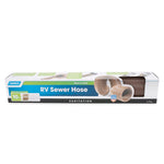 Camco Sewer Hose, 10 ft Extended Length, 16 in Compressed Length, 3 in Diameter - 39621