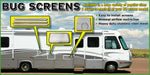 Valterra Bug Screen - RV Appliance, 27.5 in Length x 1.3 in Width, Stainless Steel, Package Of 3, Set of 3 - A10-1312VP