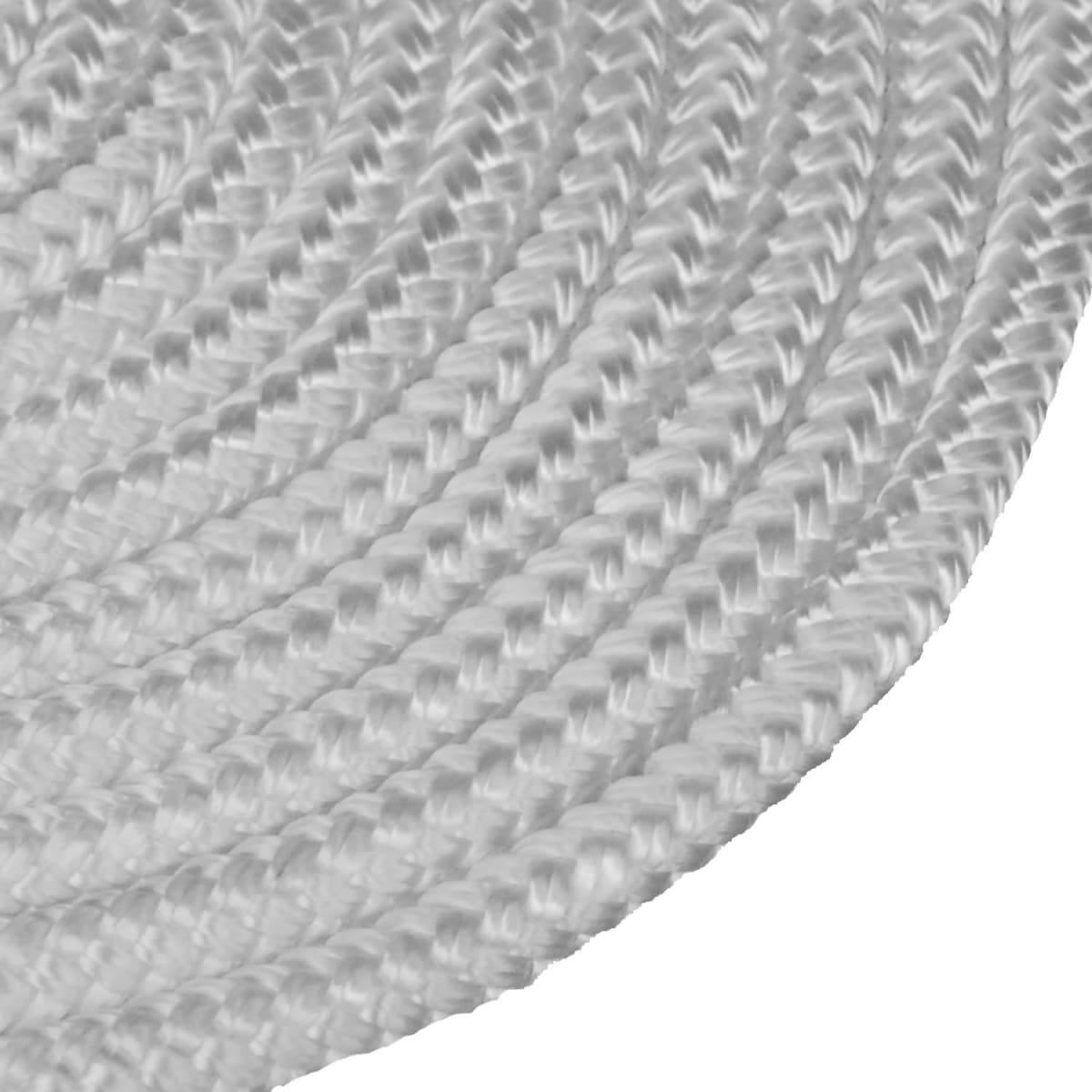 Taylor Made Dock Line, 4450 lb Tensile Strength, 3/8 in Diameter x 15 ft Length, White - 11328